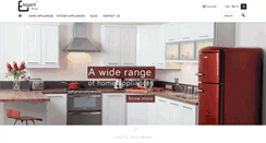 Desktop Screenshot of eleganthomeappliances.com